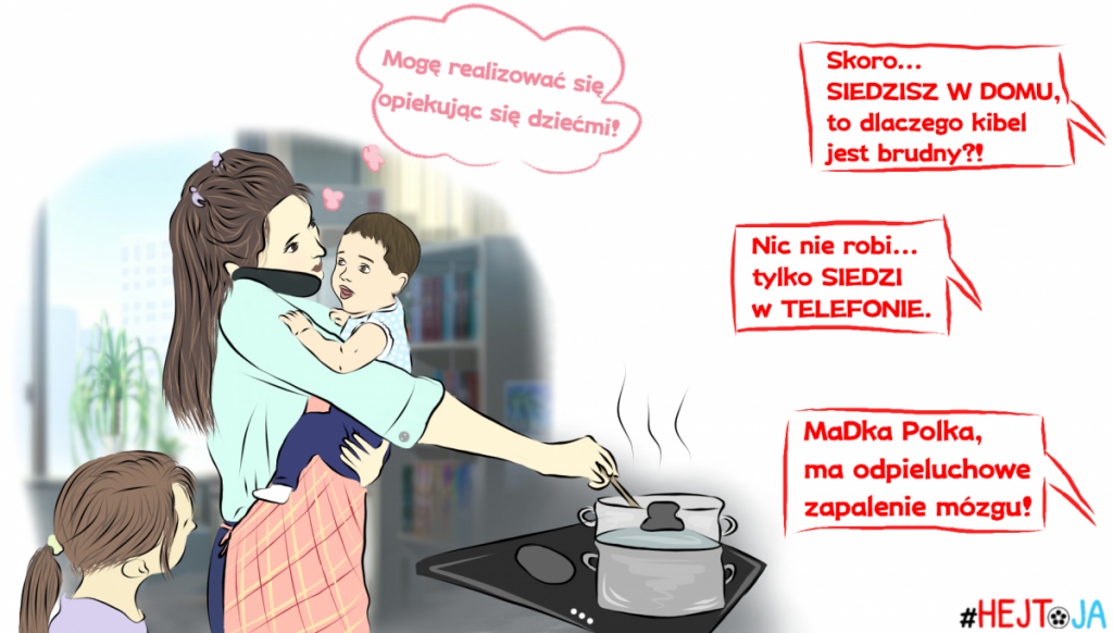 mama z dziećmi